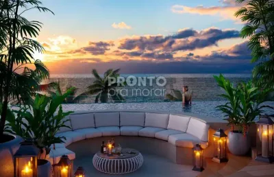 Excelente flat studio em construção, localizado em porto de galinhas com 21,60m² de área útil.