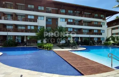 Excelente flat mobiliado localizado na praia do cupe com 55m².