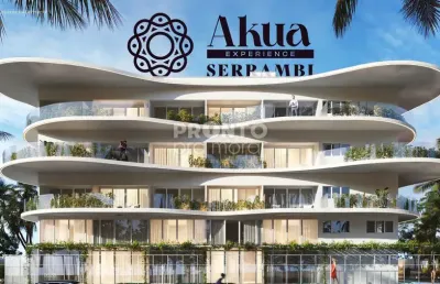 Excelente flat localizado em serrambi, com vista mar.