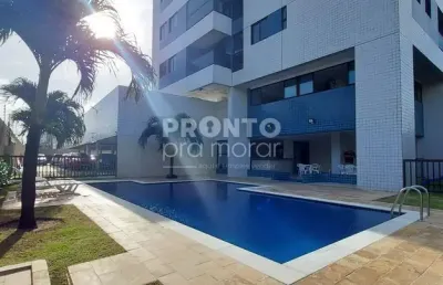 Apartamento mobiliado em candeias – andar alto, 2 quartos, lazer completo