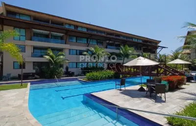 Excelente apartamento mobiliado localizado na praia de muro alto com 63,90m² de área útil.