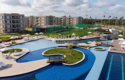 Excelente apartamento localizado em muro alto, com 58,77m².