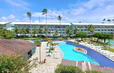 Excelente flat porteira fechada localizado em porto de galinhas, com 44,24m² útil.