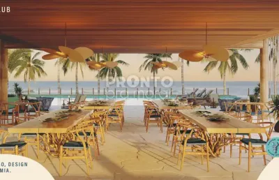 Excelente repasse de apartamento beira mar no empreendimento no mar, praia de carneiros.