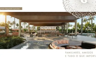Repasse com excelente localização na praia do carneiros com 81m² + aprox. 53m² de garden.