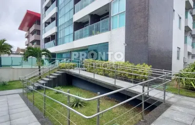 Apartamento mobiliado beira-mar em boa viagem – 1 quarto, varanda e lazer completo