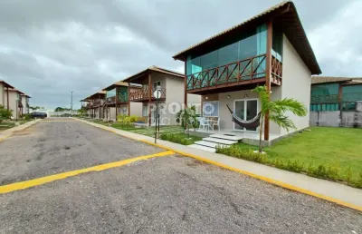 Excelente casa mobiliada duplex em condomínio localizado em carneiros com 106,66m².
