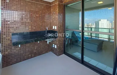 Lindo apartamento i 3 quartos i em boa viagem i com varanda gourmet