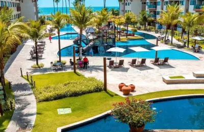 Oportunidade de investimento exclusiva: apartamentos pé na areia na praia de peroba - maragogi