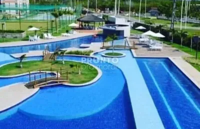 Partamento mobiliado com excelente localização em muro alto.