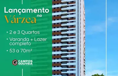 Lançamento -apartamento com 02 quartos na várzea-recife/pe