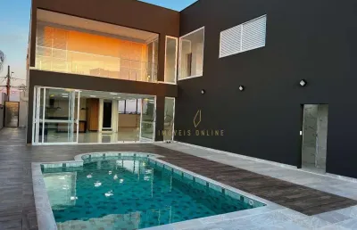 Casa com 4 dormitórios à venda, 560 m² por r$ 5.900.000,00 - residencial parque imperador - varginha/mg