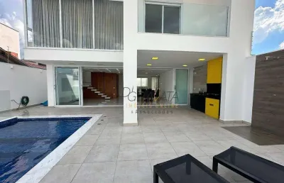 Casa com 4 dormitórios à venda, 242 m² por r$ 1.250.000,00 - treviso - varginha/mg