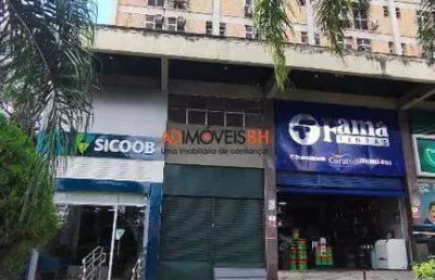 Loja comercial toda reformada com 81m², sobreloja de 30m², 03 banheiros, depósito, frente para av. cristiano machado, no cidade nova