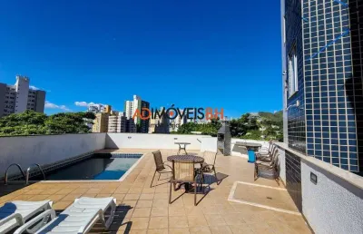 Apartamento com área de 45m², 01 quarto, varanda, 01 vaga de garagem, prédio com lazer, no buritis