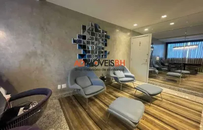 Cobertura com área total de 160m², 02 quartos, 01 suíte, 03 vagas de garagem, prédio com lazer completo, no lourdes