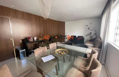 Apartamento com área de 110m², 03 quartos, 01 suíte, 02 vagas de garagem, no lourdes