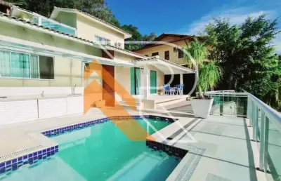 Casa em condomínio fechado com 3 quartos à venda na avenida irene lopes sodré, itaipu, niterói, 226 m2 por r$ 1.900.000