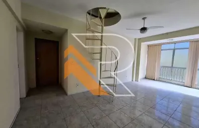 Cobertura com 3 quartos à venda na rua doutor celestino, centro, niterói, 125 m2 por r$ 300.000