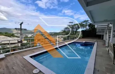Casa em condomínio fechado com 5 quartos para alugar na rua juriti, itaipu, niterói, 348 m2 por r$ 10.000