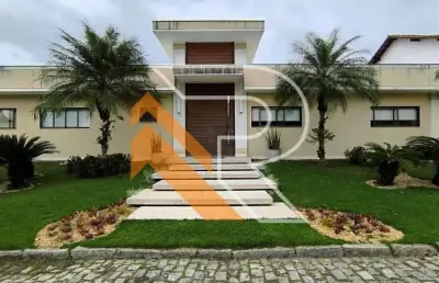 Casa em condomínio fechado com 4 quartos à venda na loteamento aldeia de itaipu, itaipu, niterói, 365 m2 por r$ 3.250.000