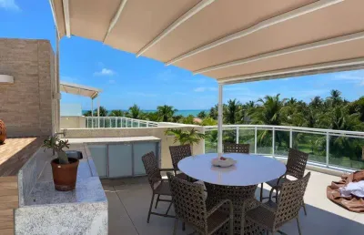 Cobertura com 2 dormitórios à venda, 164 m² por r$ 1.250.000,00 - pium (distrito litoral) - parnamirim/rn