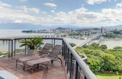 Apartamento a venda 1 dormitório no centro de florianópolis com sacada