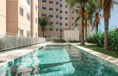 Lançamento imperdível na zona  leste ,        dia 18/10/2024   a apartamentos com 2 dormitórios com opção de varanda  , lazer completo com piscina .preço promocional para faixa 1 r$ 184.900,00