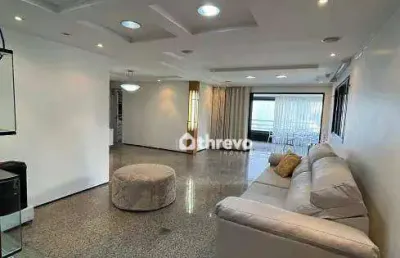 Baixou! apartamento com 4 dormitórios à venda, 243 m² por r$ 1.100.000 - guararapes - fortaleza/ce