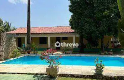Sítio com 4 dormitórios à venda, 6500 m² por r$ 950.000,00 - antônio miguel - aquiraz/ce