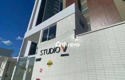 Apartamento com 1 dormitório, 21 m² - venda por r$ 250.000,00 ou aluguel por r$ 1.900,00/mês - planalto - teresina/pi