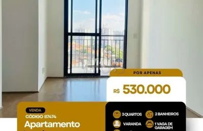 Apartamento à venda de 3 dormitórios em interlagos - zona sul - sp