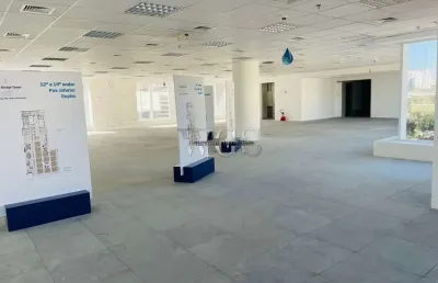Sala comercial para locação no brooklin novo- zona sul-sp