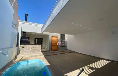Casa com 3 dormitórios à venda, 128 m² por r$ 640.000,00 - residencial nova água branca ii - piracicaba/sp
