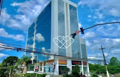 Sala compacta no centro comercial lusitano - disponível para venda ou locação