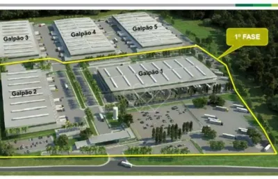 Complexo industrial com pavilhões modulares acima de 2.000m²