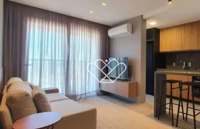 Apartamento mobiliado de alto padrão com 2 quartos no upper residence - vista deslumbrante e conforto excepcional