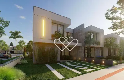 Descubra seu refúgio de luxo no condomínio lév: casa com 3 dormitórios e amenidades excepcionais