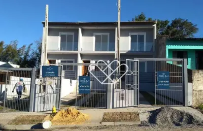Casa com 2 dormitórios à venda, 78 m² por r$ 340.000,00 - parque ipiranga - gravataí/rs