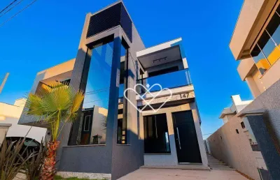 Condomínio primavera: sobrado luxuoso com suíte, piscina e espaço gourmet em gravataí