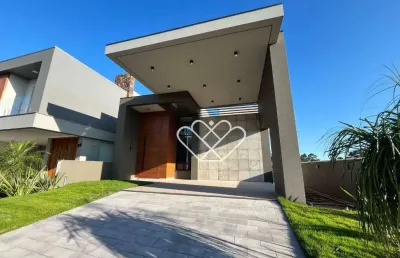 Viva a experiência de luxo na cyrela landscape: casa térrea com design exclusivo e condomínio de lazer premium!