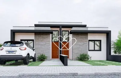 Charme e modernidade em cada detalhe: casa com 2 dormitórios e pé direito duplo