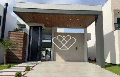 Casa elegante no condomínio terras alpha: conforto e estilo em cada detalhe
