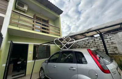 Sobrado com 2 dormitórios em ibiza, gravataí - conforto e modernidade!