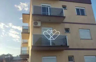 Apartamento confortável com sacada e vaga de garagem no são vicente, gravataí