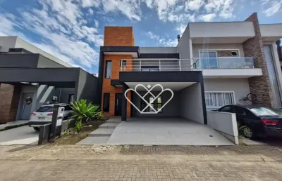 Casa moderna com suíte, sacada e 2 vagas no condomínio vale dos lírios em gravataí