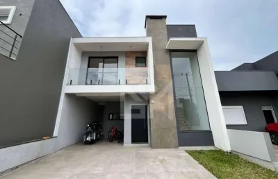 Sobrado de alto padrão à venda no residencial vale das cerejeiras em gravataí