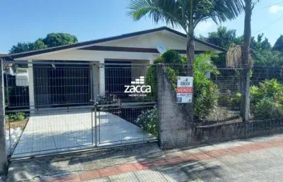 Casa para venda em sombrio, são pedro, 3 dormitórios, 1 banheiro, 2 vagas
