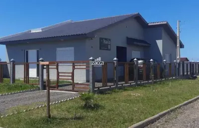 Casa para venda em balneário gaivota, areias claras, 3 dormitórios, 2 banheiros, 1 vaga