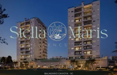 Apartamento para venda em balneário gaivota, turimar, 2 dormitórios, 1 suíte